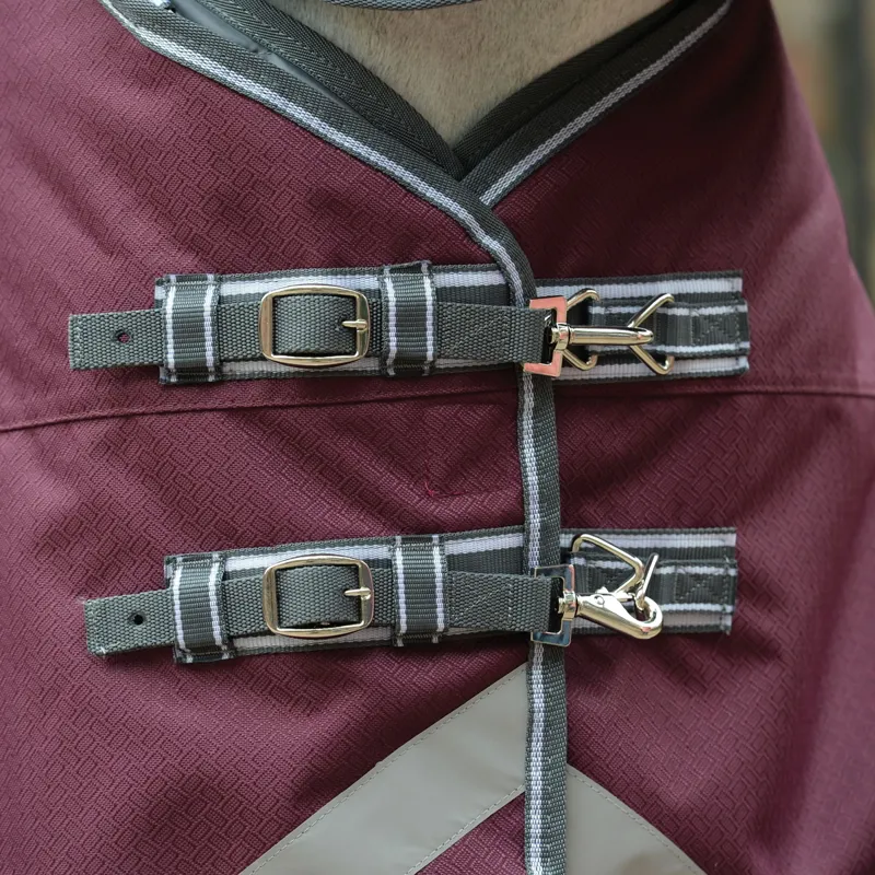 WeatherBeeta ComFiTec Plus Dynamic II 100g Combo Neck Rug - Maroon-3