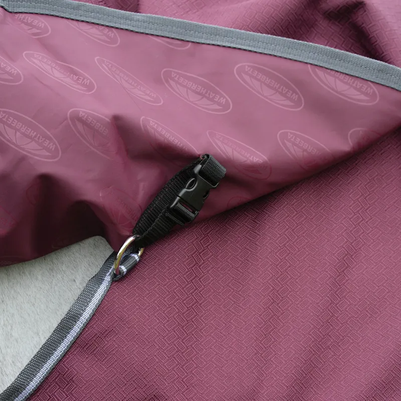 WeatherBeeta ComFiTec Plus Dynamic II 220g Neck Rug - Maroon/Grey-1