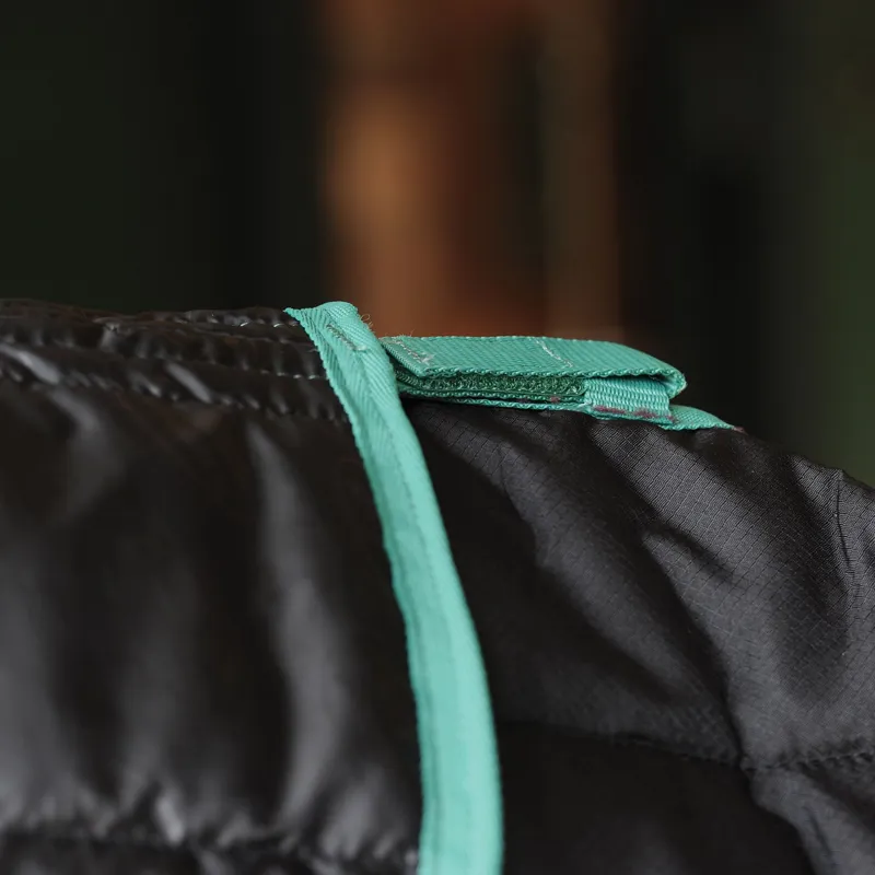 WeatherBeeta Green-Tec Stable Combo Neck 150g Rug - Black/Bottle Green-6