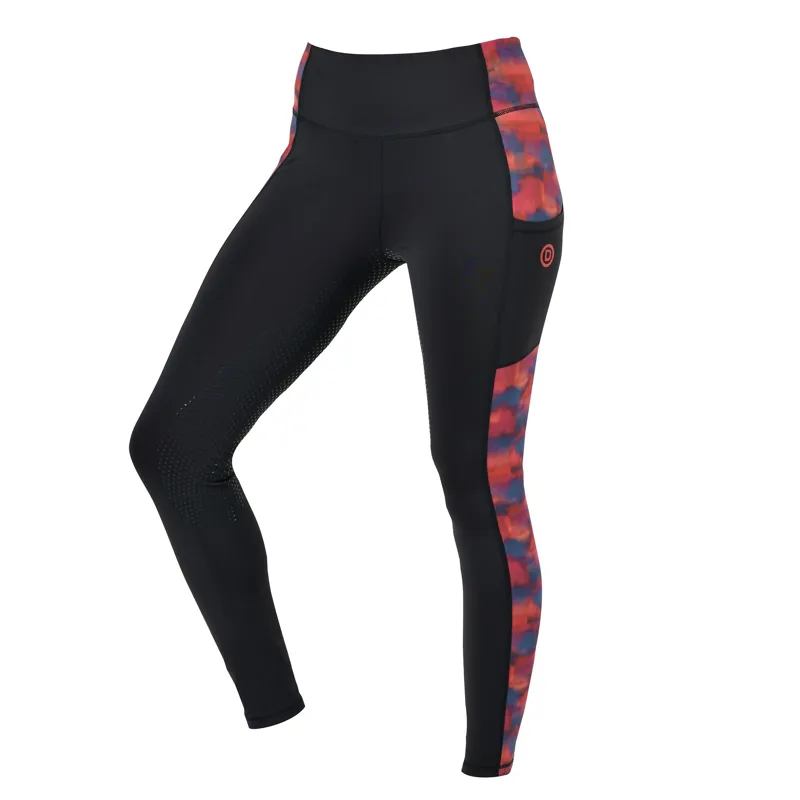 Dublin Zora Print Full Grip Tights - Ikat