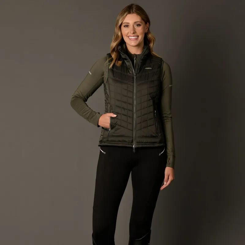 WeatherBeeta Gia Puffer Vest - Black-2