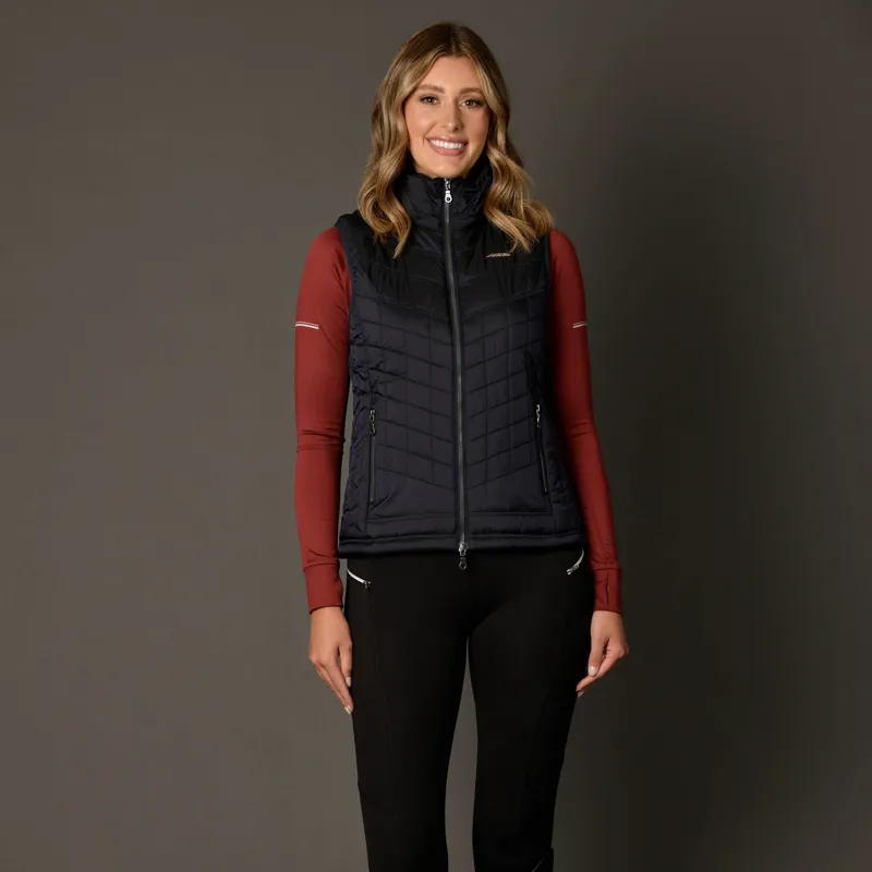 WeatherBeeta Gia Puffer Vest - Ink Navy-2