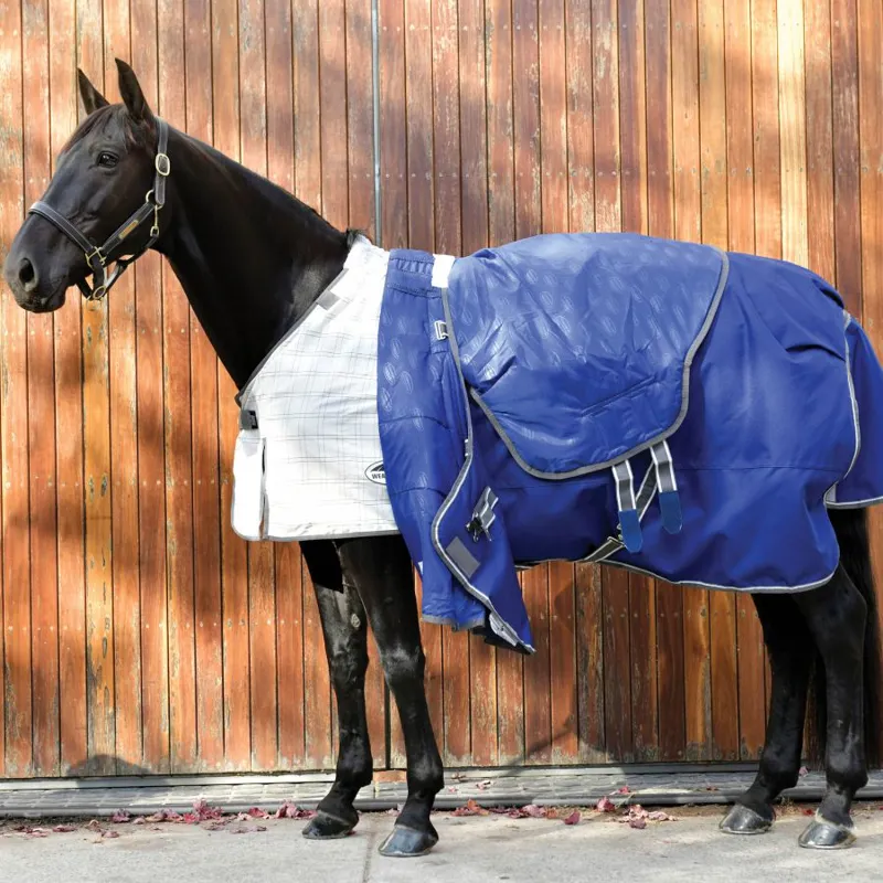 WeatherBeeta ComFiTec Cotton Sheet Rug Liner - Grey/White-2