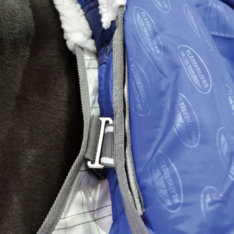 WeatherBeeta ComFiTec Cotton Sheet Rug Liner - Grey/White-6