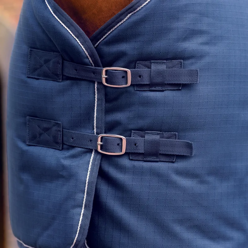 WeatherBeeta 1200D 220g Standard Neck Stable Rug - Navy/White-2