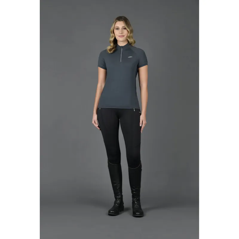 WeatherBeeta Sutton Short Sleeve Top - Pewter-2