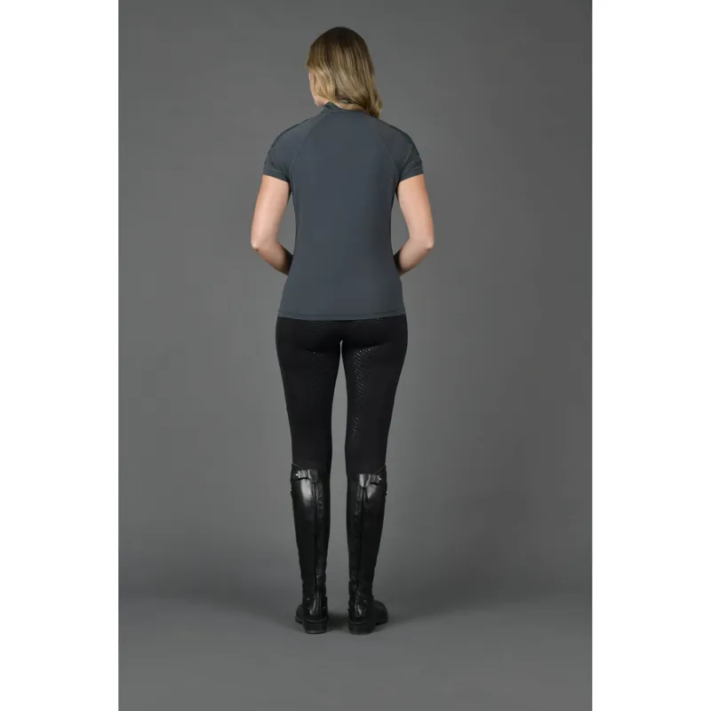 WeatherBeeta Sutton Short Sleeve Top - Pewter-3