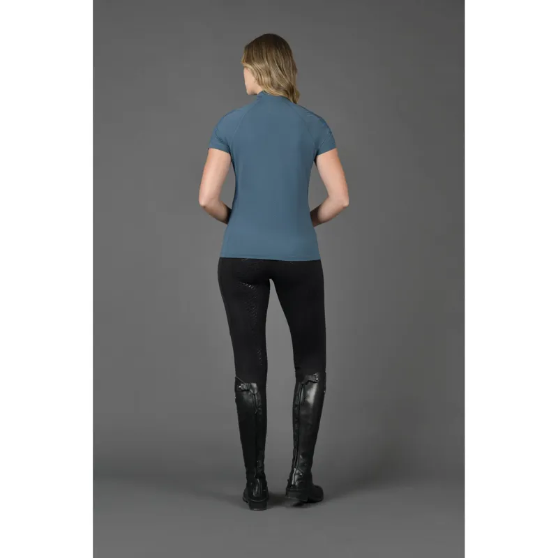 WeatherBeeta Sutton Short Sleeve Top - Teal-3