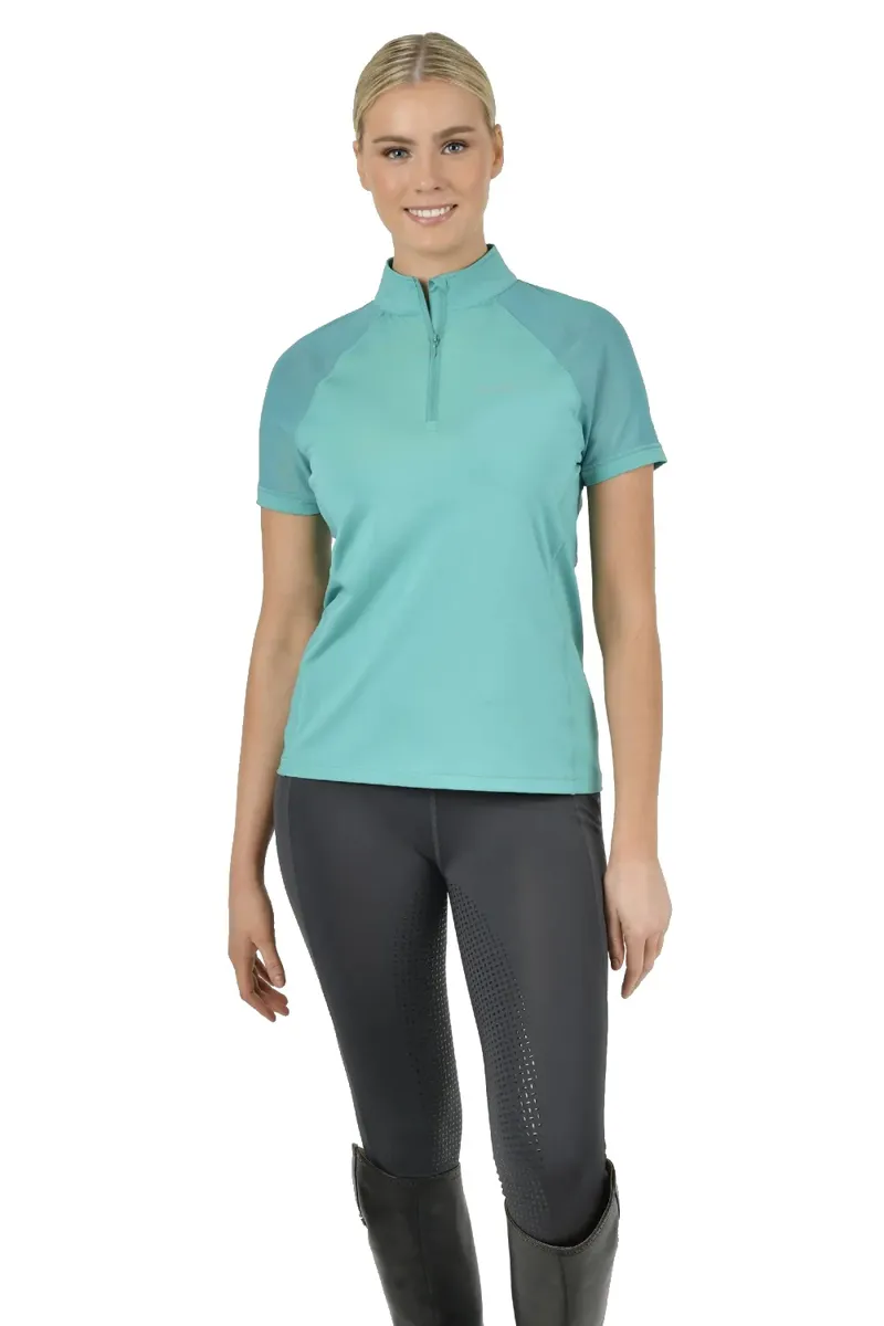Dublin Sara Short Sleeve Top - Jade-2