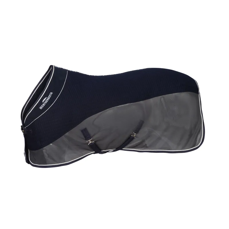 Weatherbeeta Thermo-Air Standard Neck Cooler Rug - Navy/Grey-2