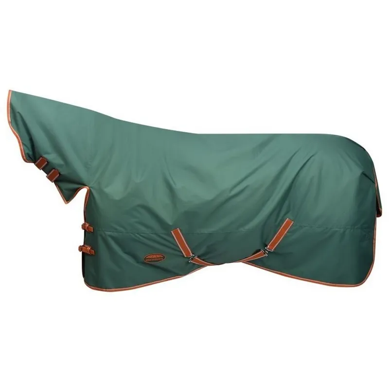 Weatherbeeta Comfitec Tyro Combo Neck 50g Plus Rug - Green/Orange-1