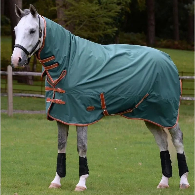 Weatherbeeta Comfitec Tyro Combo Neck 50g Plus Rug - Green/Orange