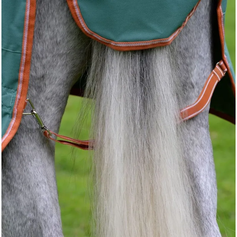 Weatherbeeta Comfitec Tyro Combo Neck 50g Plus Rug - Green/Orange-6