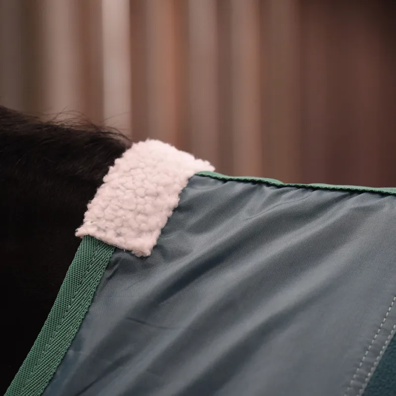 Weatherbeeta Green-Tec Fleece Cooler Standard Neck Rug - Dragonfly Blue-1