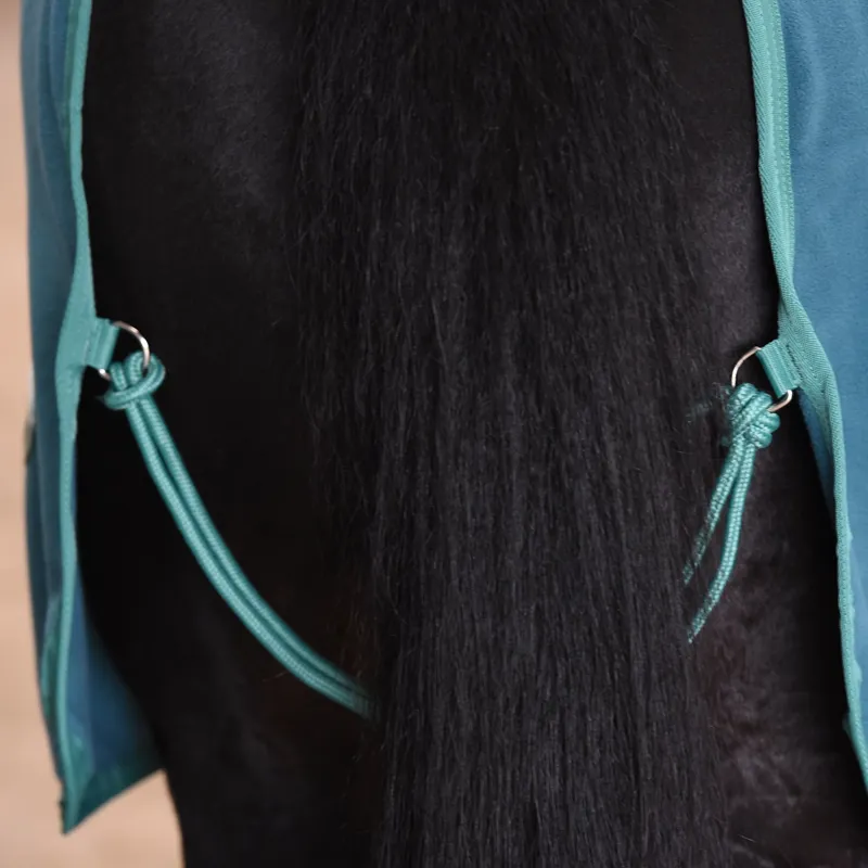 Weatherbeeta Green-Tec Fleece Cooler Standard Neck Rug - Dragonfly Blue-2