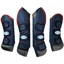 Weatherbeeta Deluxe Travel Boots - Navy/Red/White