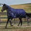 WeatherBeeta ComFiTec Essential Combo Neck 220g Rug - Navy/Silver