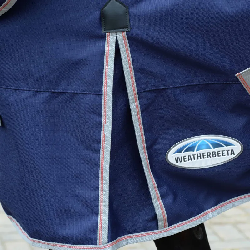 Weatherbeeta ComFiTec Essential 0g Combo Neck Rug - Navy-3