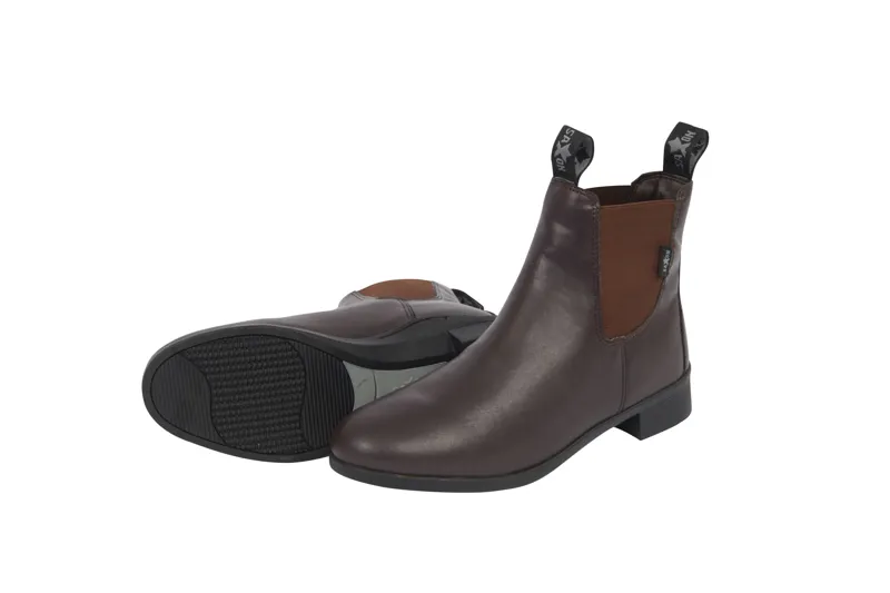 Saxon Syntovia Jodhpur Boots - Brown