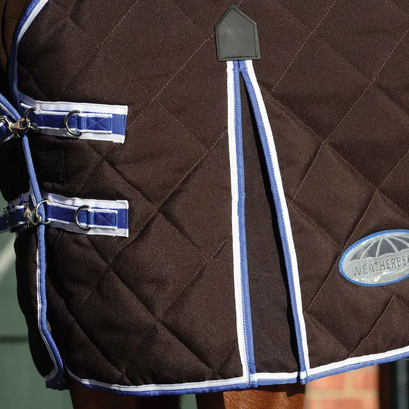 WeatherBeeta ComFiTec 1000D Diamond Quilt 350g Stable Rug - Charcoal-1