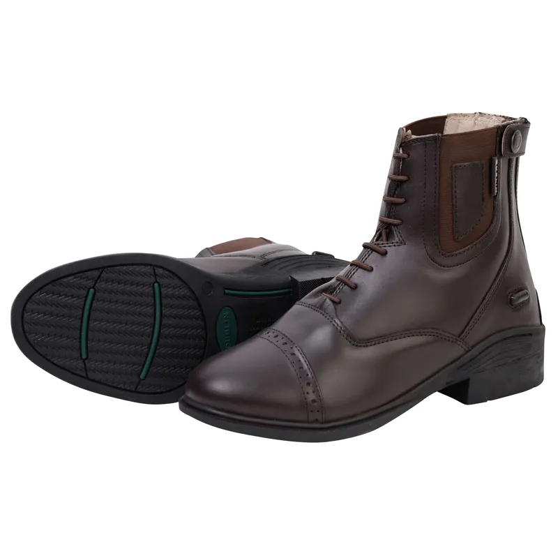 Dublin Evolution Lace Front Paddock Boots - Brown