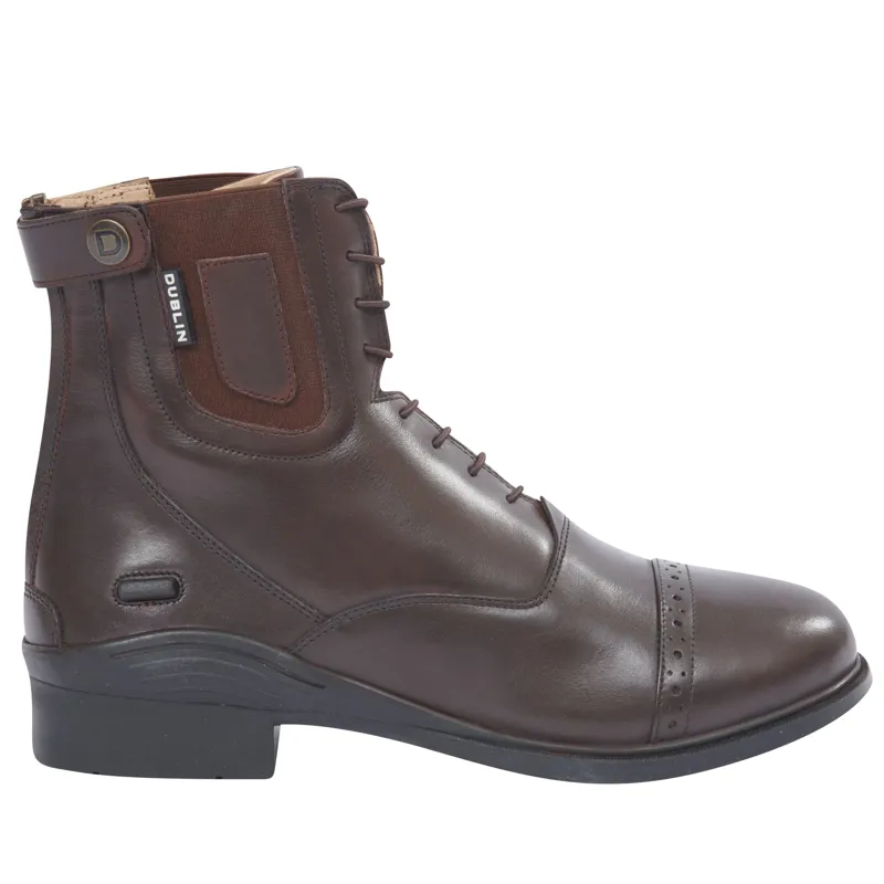 Dublin Evolution Lace Front Paddock Boots - Brown-1