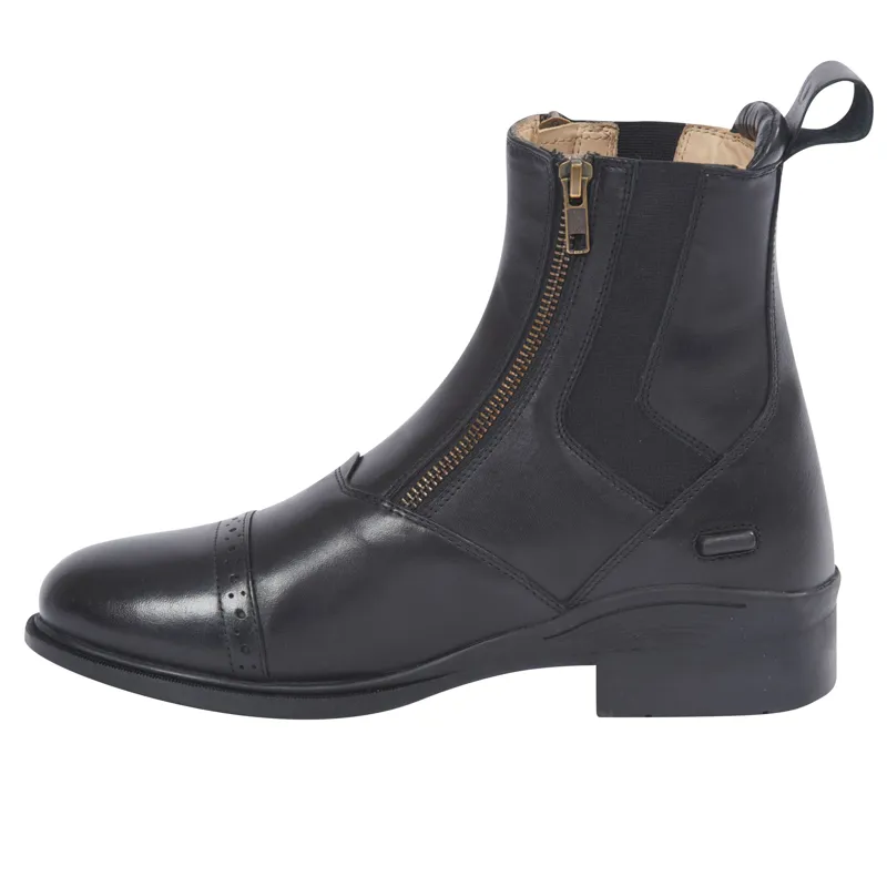 Dublin Evolution Double Zip Front Paddock Boots - Black-1