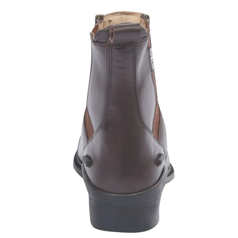 Dublin Evolution Double Zip Front Paddock Boots - Brown-2
