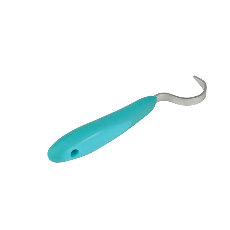 Roma Soft Touch Hoof Pick - Turquoise