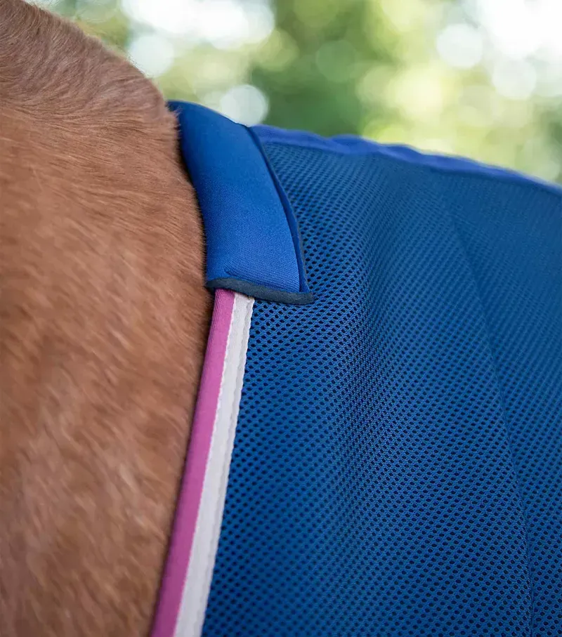 Premier Equine Airflow Cooler Rug - Navy-2