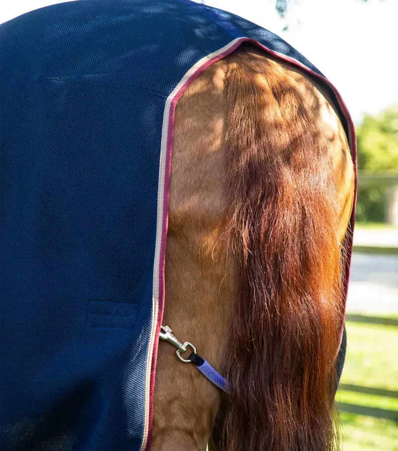 Premier Equine Airflow Cooler Rug - Navy-4