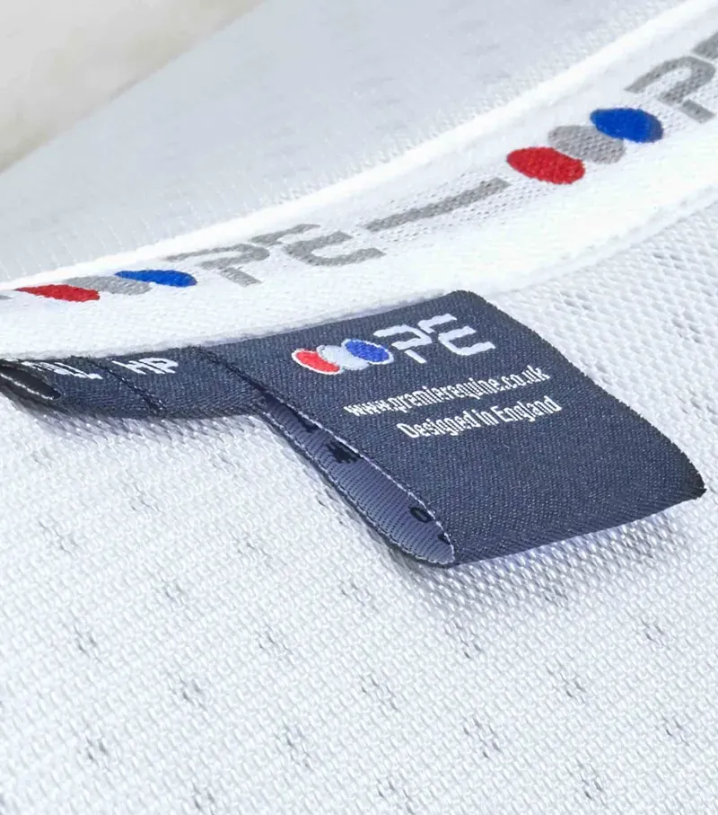 Premier Equine Full Airtechnology Shockproof Wool Half Pad - White/Natural-1