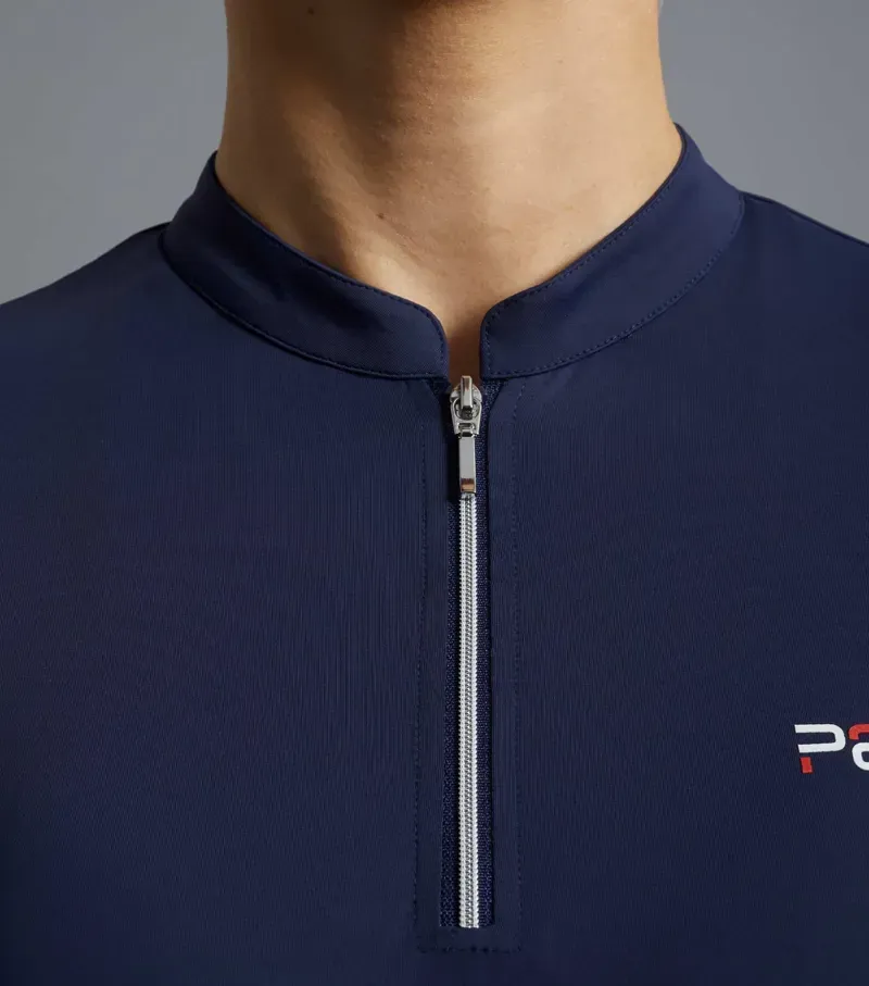 Premier Equine Ladies Alito Sleeveless Riding Top - Navy-3