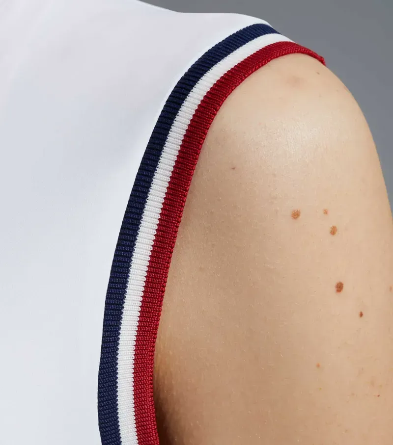 Premier Equine Ladies Alito Sleeveless Riding Top - White-5