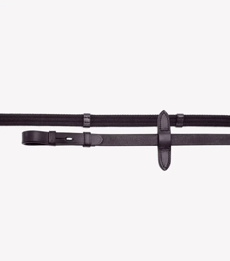 Premier Equine 5/8 Altare Web Reins - Brown