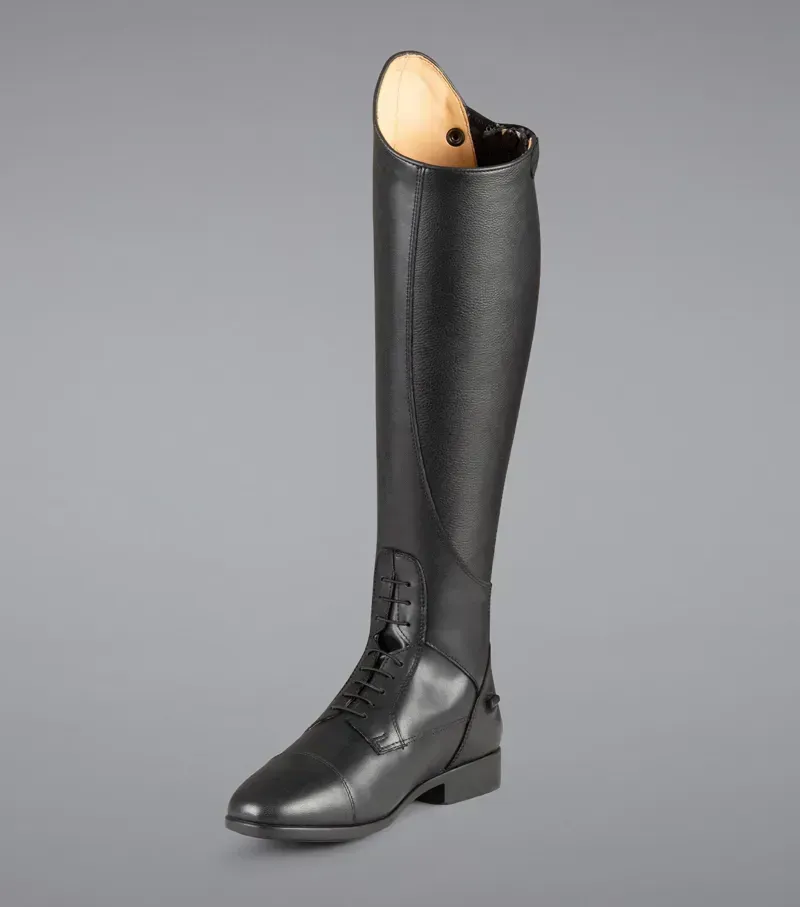 Premier Equine Ladies Anima Synthetic Field Tall Riding Boot - Black-4