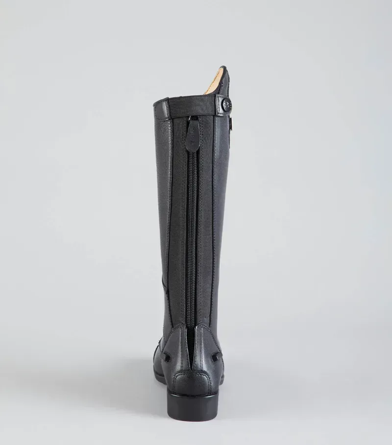 Premier Equine Junior Anima Synthetic Field Tall Riding Boot - Black-3