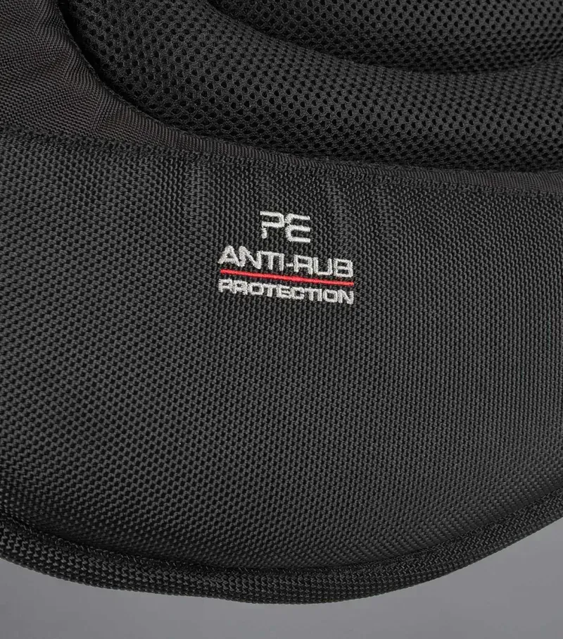 Premier Equine Anti-Slip Airflow Shockproof Racing/Training Saddle Pad - Black-3