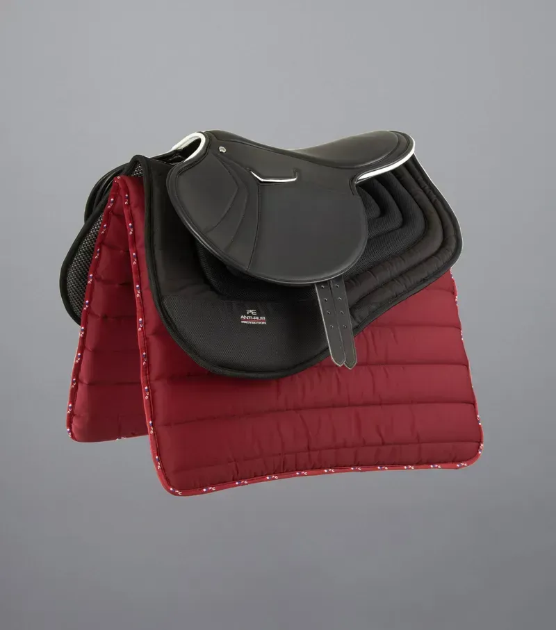 Premier Equine Anti-Slip Airflow Shockproof Racing/Training Saddle Pad - Black-4