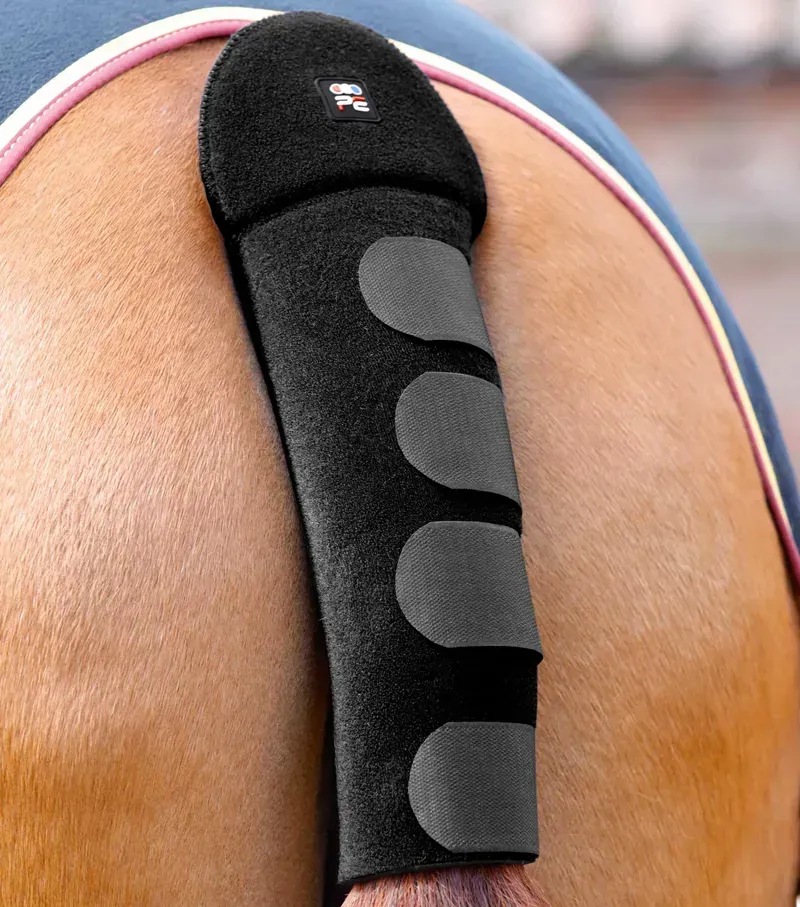 Premier Equine Anti-Slip Padded Tail Guard - Black