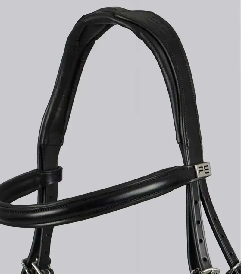 Premier Equine Artana Snaffle Bridle - Black-2
