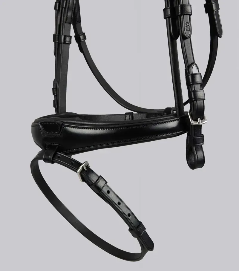 Premier Equine Artana Snaffle Bridle - Black-3