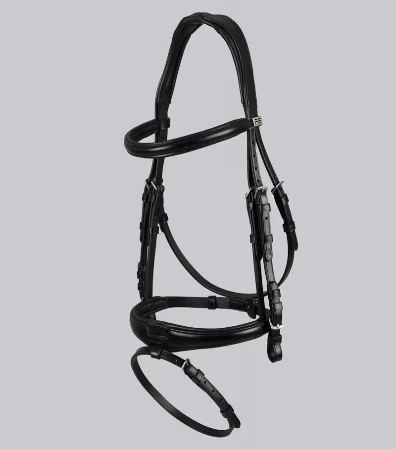 Premier Equine Artana Snaffle Bridle - Black-4