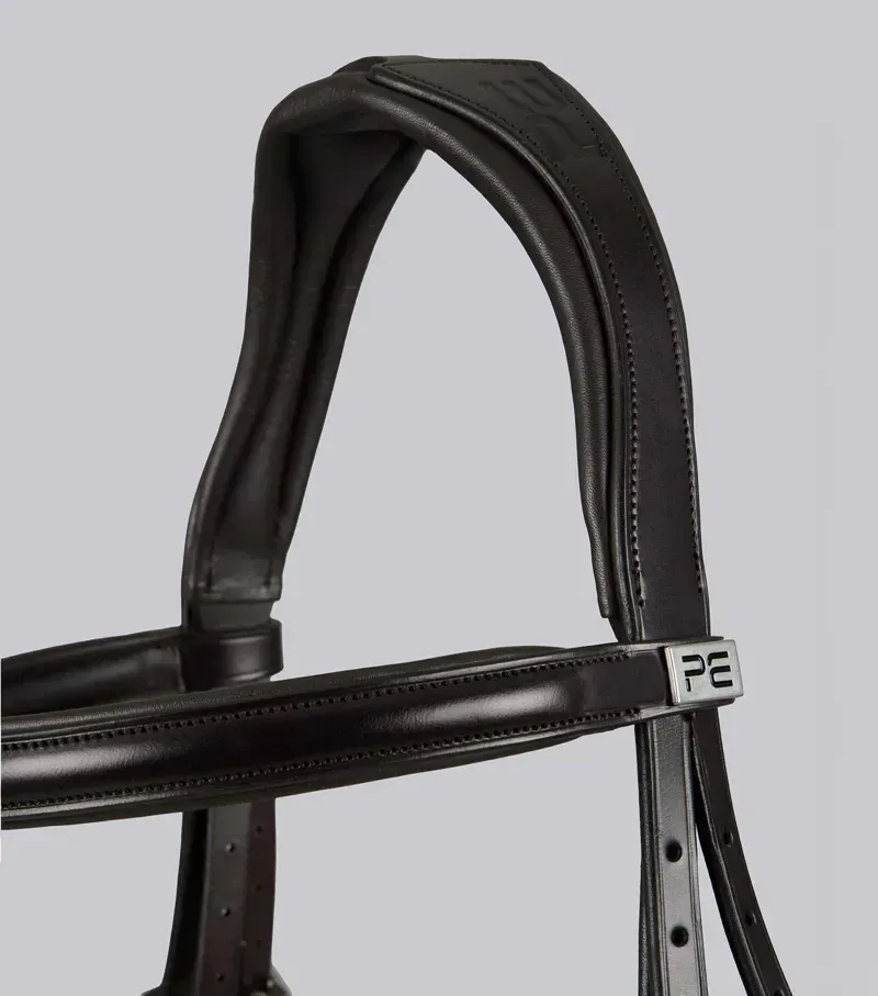 Premier Equine Artana Snaffle Bridle - Brown-2