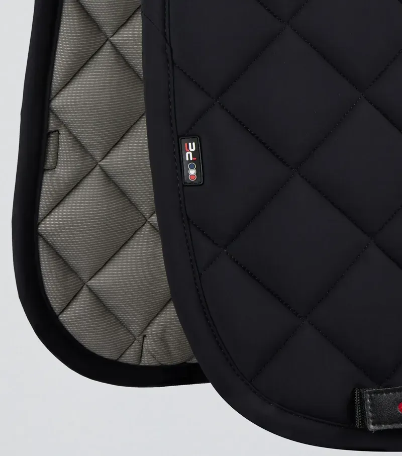 Premier Equine Full Atlas Close Contact Dressage Square - Black-2