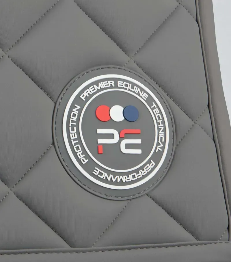 Premier Equine Full Atlas Close Contact Dressage Square - Grey-1