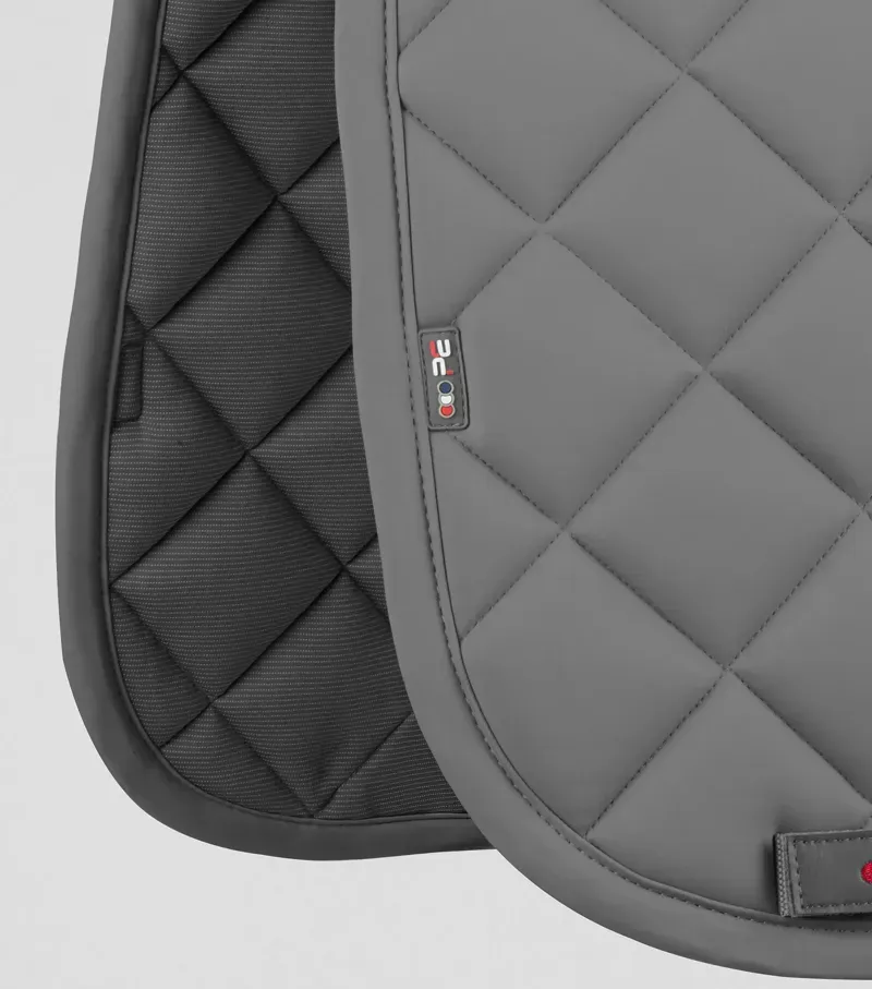Premier Equine Full Atlas Close Contact Dressage Square - Grey-2