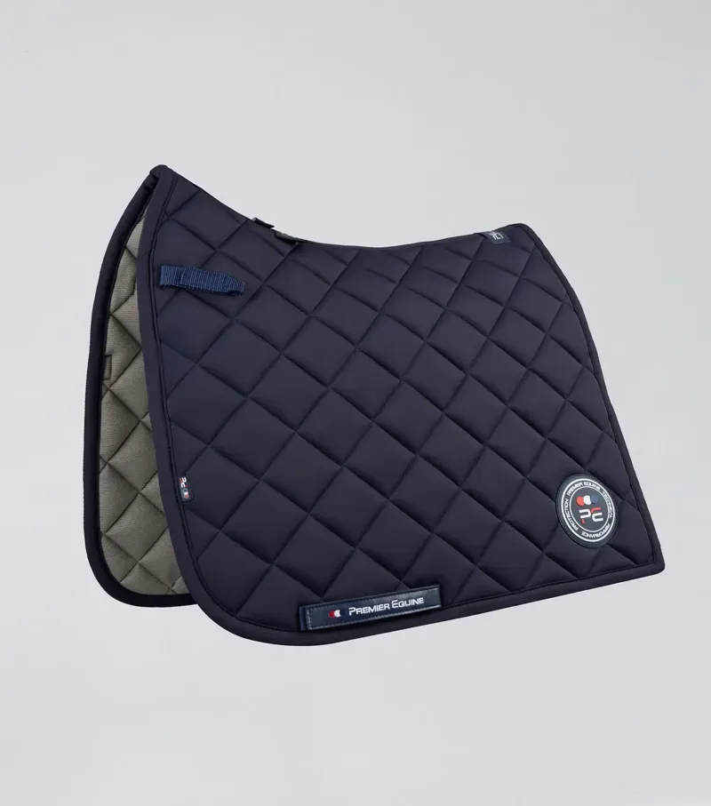 Premier Equine Full Atlas Close Contact Dressage Square - Navy