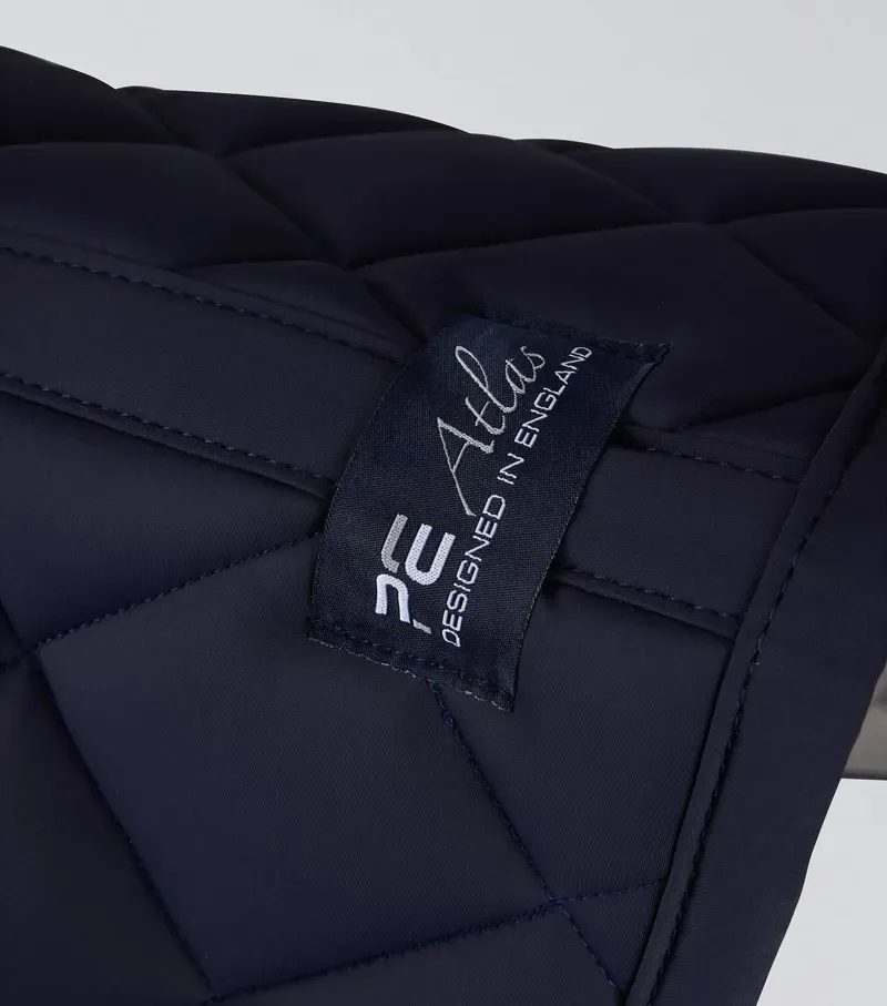 Premier Equine Full Atlas Close Contact Dressage Square - Navy-4