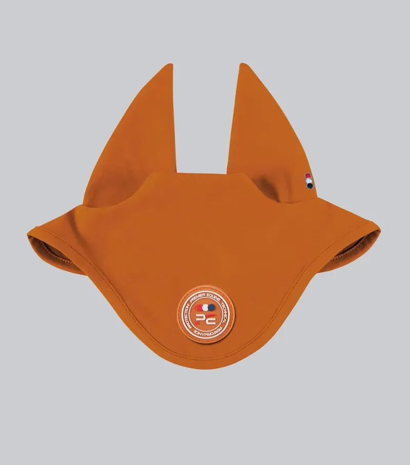 Premier Equine Atlas Ear Bonnet - Burnt Orange